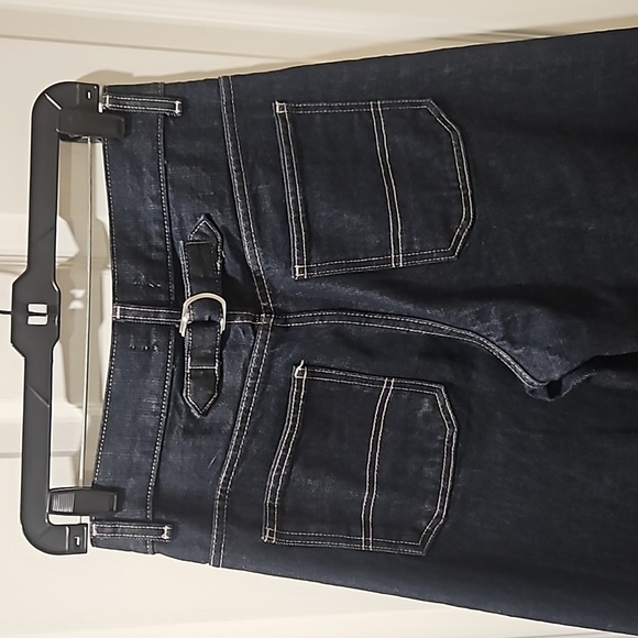 Zara TRF TURNED UP CUFF denim jeans - Picture 5 of 6